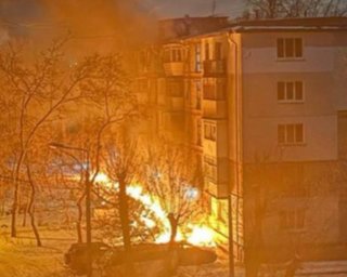 ВС РФ атаковали Запорожье "Шахедами": в городе вспыхнули несколько пожаров (видео)