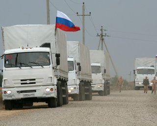 ОБСЕ зафиксировала автоколонну на границе с РФ