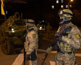 Полиция заявила об угрозе терактов в Мариуполе в день выборов