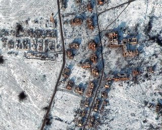 Соледар сьогодні: аеророзвідники показали відео штурму позицій ЗСУ окупантами