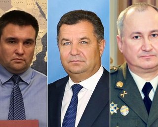 Полторак, Грицак и Климкин сегодня могут официально лишиться своих постов