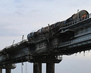 До сих пор на ремонте: как выглядит Крымский мост спустя 3 месяца после взрыва (фото)