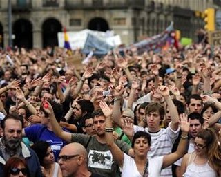 В Испании прошли многотысячные акции протеста 