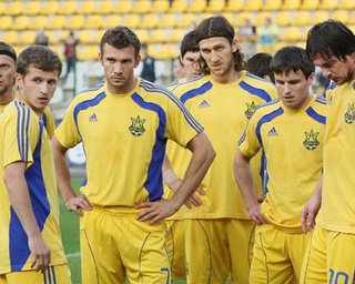 Сборная Украины опустилась в рейтинге ФИФА