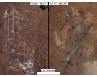 Британцы рассекретили результаты бомбардировки складов Каддафи