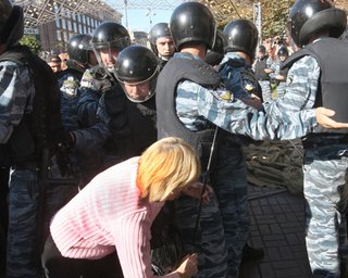 Милиция задержала одного человека на Майдане Независимости