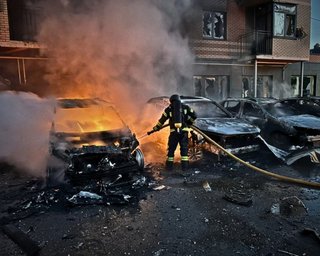 Репортеры Business Insider попали под ночной обстрел Киева: что их удивило