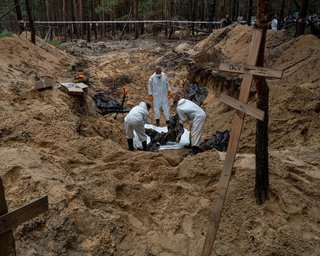 У звільненій частині Харківщини знайдено тіла 534 убитих мирних жителів
