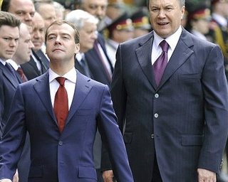 Медведев в Украине (фоторепортаж)