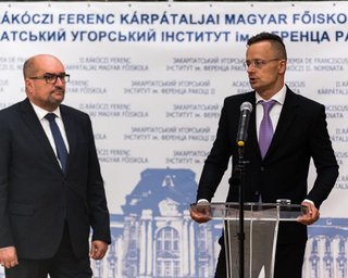 Глава МИД Венгрии в день выборов в Украине призвал поддержать одну из партий