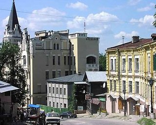 Андреевский спуск закрыли на реконструкцию