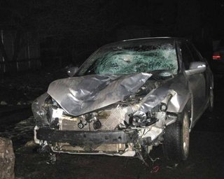 В Лисичанске иномарка сбила насмерть трех человек на переходе