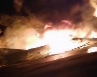 Под Харьковом разбился военный самолет с курсантами: у выживших ожоги 90% тела
