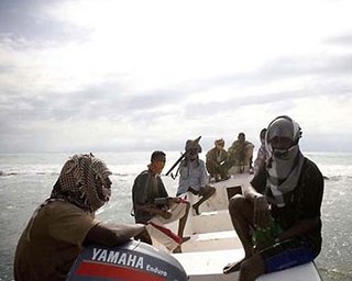 Сомалийские пираты захватили судно с китайским экипажем