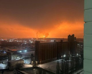 Дроны ударили по нескольким регионам РФ и Крыму: атакована ГРЭС и нефтебазы оккупантов (видео)
