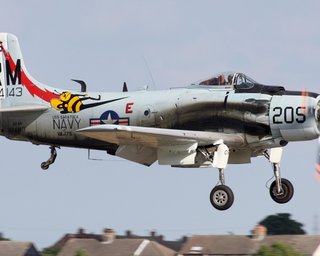 Кукурудзяники для ВПС США: американський штурмовик Skyraider повертається