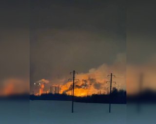 Російський завод із виробництва добрив, уражений дронами, "стоятиме" до травня
