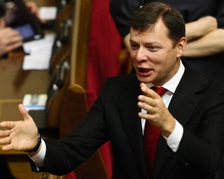 Ляшко перед камерами показал свой бюллетень, – КИУ