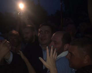 Саакашвили уже в Украине