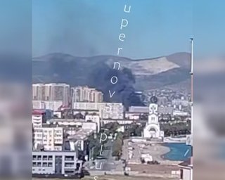 Взрывы в Новороссийске: дроны атакуют базу Черноморского флота РФ (видео)