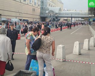 Российские федеральные СМИ не стали рассказывать о массовых эвакуациях в Москве