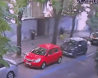Вбивство Парубія у Львові: з'явилося відео з камер спостереження