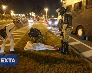 Итоги ночных протестов в Минске: один погибший, десятки в больницах
