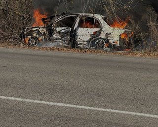 ЗС РФ обстріляли центр Херсона: пошкоджено десять автомобілів, загинув чоловік (фото)
