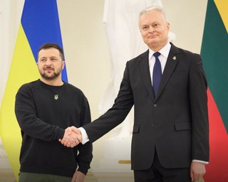 "Не робив би драму з нічого": Науседа відповів на заяву Трампа щодо лідера України