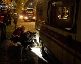 Атака на Киев: число раненых возросло, введены экстренные отключения света (фото, видео)