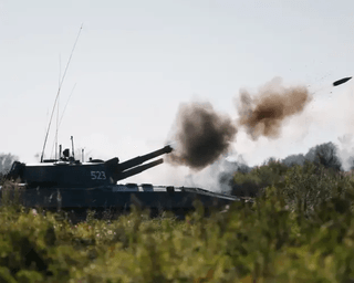 "Поклали квіти": ЗСУ знищили 6 САУ росіян на лівому березі Херсонщини (відео)