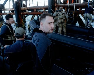 Кирилл Буданов побывал на острове Змеиный и газодобывающих платформах в Черном море (фото)