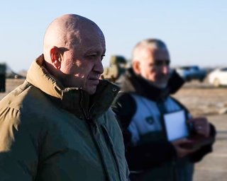 Под Бахмутом наемники ЧВК "Вагнер" вступили в бой с ВС РФ, — пресс-служба Пригожина