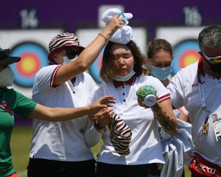 Российская лучница потеряла сознание на Олимпиаде в Токио из-за жары