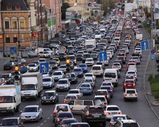 Из-за подготовки к финалу Лиги чемпионов центр Киева парализован пробками