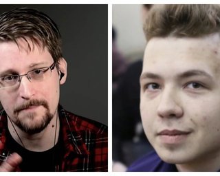 Бывший агент ЦРУ Эдвард Сноуден назвал возмутительным задержание Протасевича