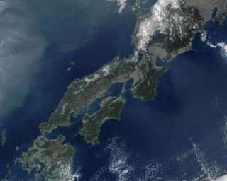  Цунами сдвинуло Японию на 2,4 метра