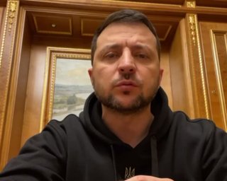 "Эти ракеты – вызов НАТО": Зеленский прокомментировал ракетную атаку РФ по Украине (видео)