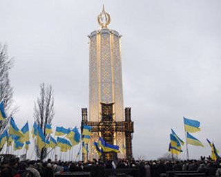 В Киеве началось траурное шествие в память о жертвах Голодомора