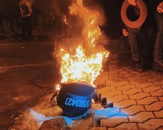 Во время акции в поддержку Стерненко полиция задержала 17 человек (фото, видео)