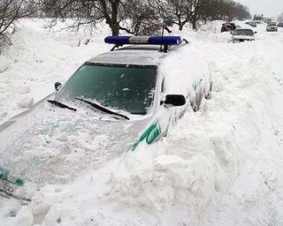 В Одессе из-за снегопада объявлена чрезвычайная ситуация