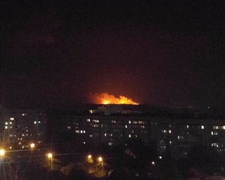 Интенсивность взрывов в Калиновке составляет до трех в минуту, - ОГА