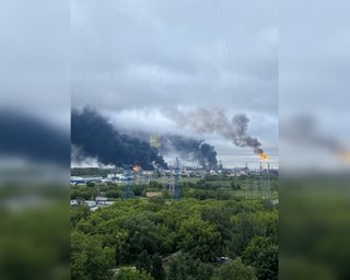 У Генштабі назвали точки влучання у Москві: підпалили 50 тонн нафти