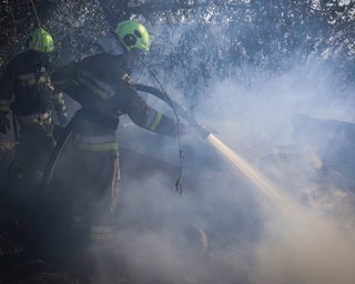 Дорога залита пивом: поблизу Миколаєва вантажівка з пінистим напоєм влетіла у пожежну машину (відео)