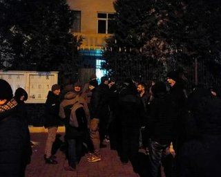 В Киеве у Дома профсоюзов задержали шесть протестующих, всех отпустили – полиция