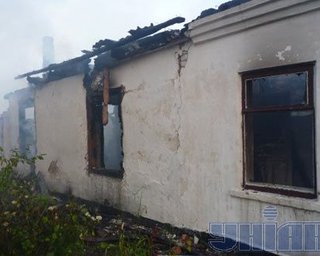 Обнародованы фотографии с места пожара в доме престарелых на Ривненщине