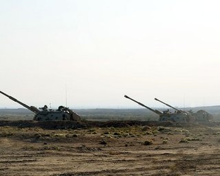 Пограничные войска Армении открыли огонь по Азербайджанским ВС