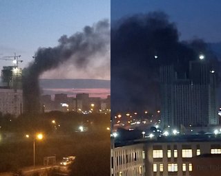 "Летіли 620 БпЛА": дрони масовано атакували Москву та область, у мережі пишуть про удар по складу Ozon (відео)