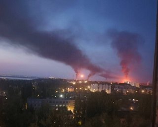 НПЗ у вогні: дрони атакували завод "Роснєфті" у Саратові (відео)