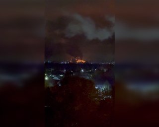 Более 100 БПЛА на Москву и пожар в области: что известно о последствиях массированной атаки дронов (видео)